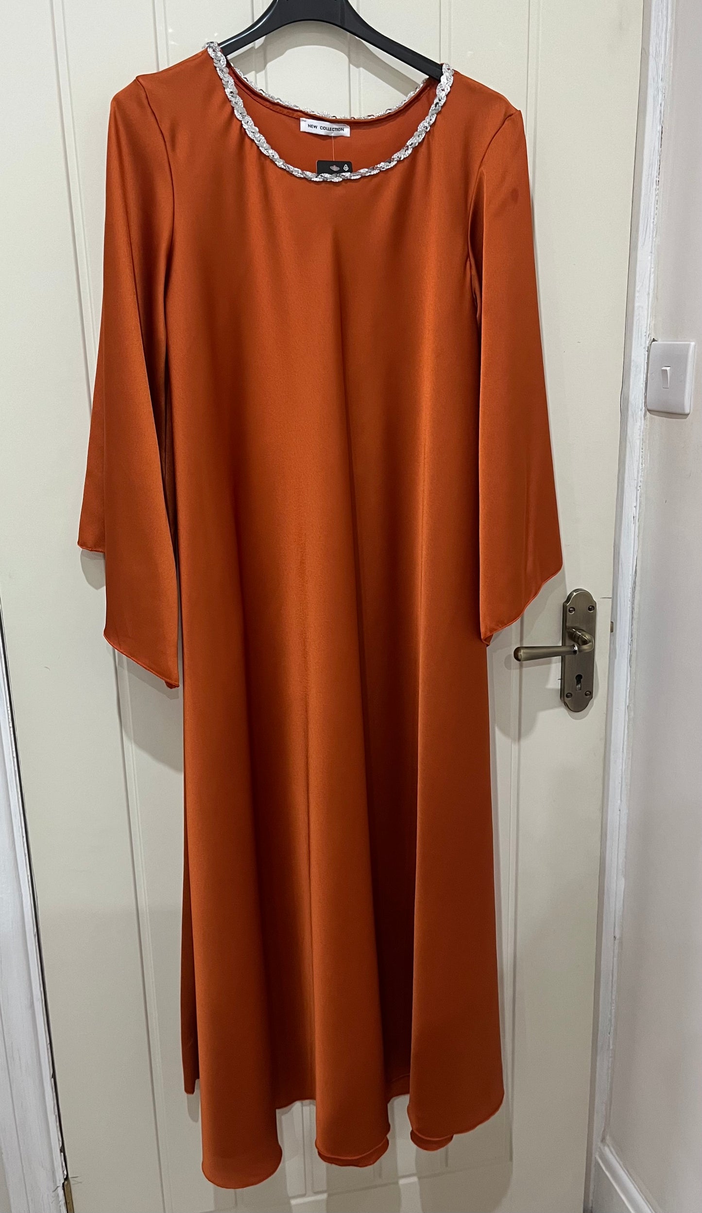 Sana dress - Rust Orange