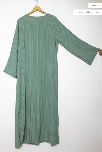 Samira Textured Dress - Mint