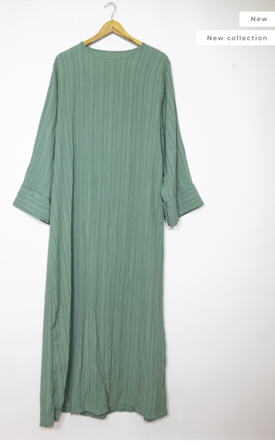 Samira Textured Dress - Mint