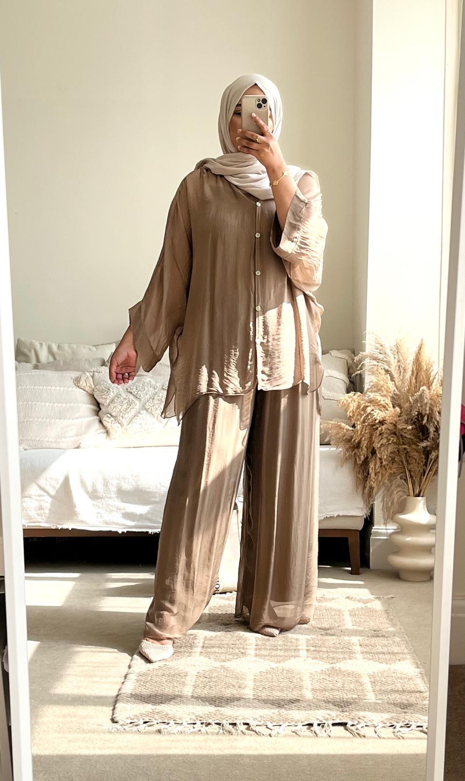 Ariana Co-ord - Taupe